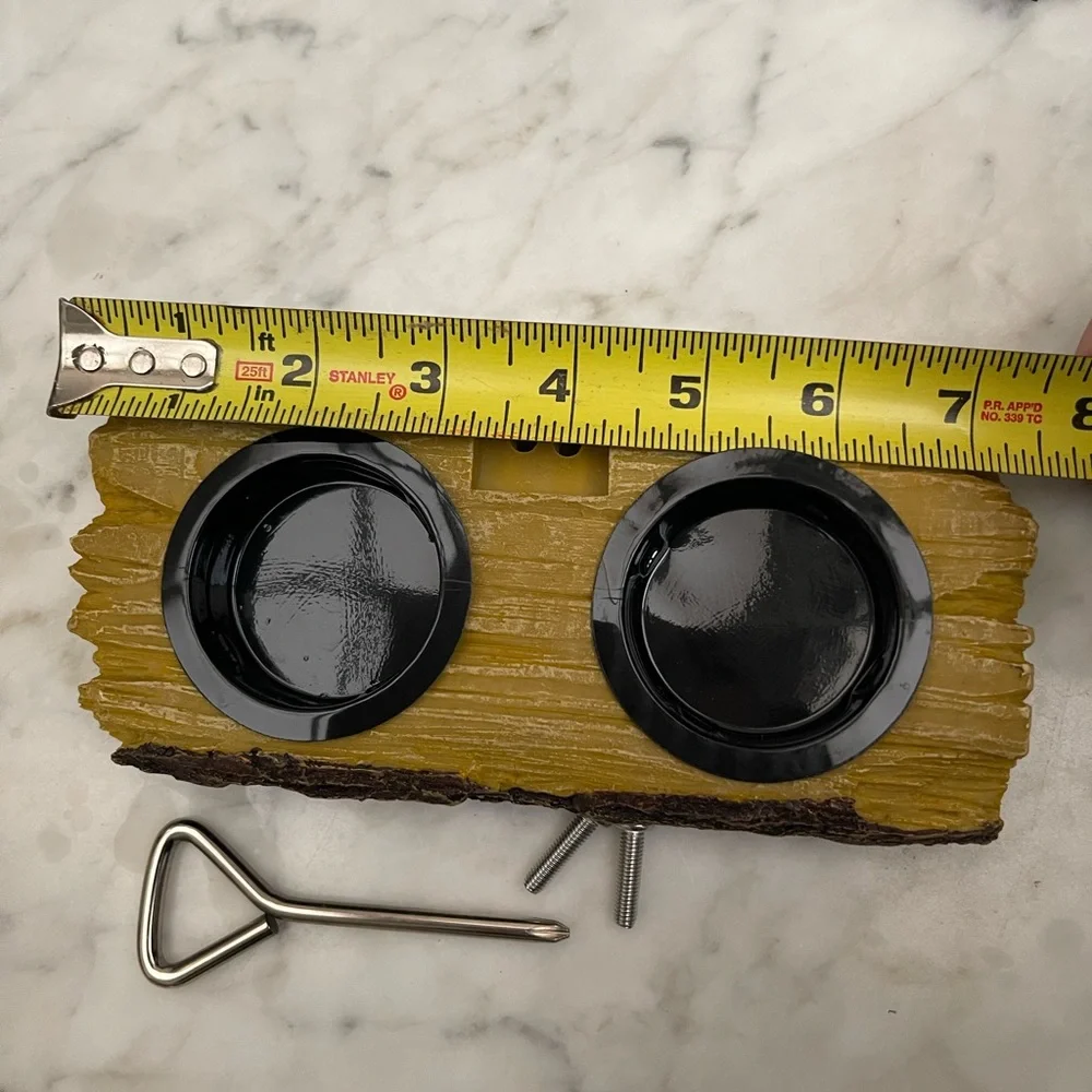 Dual Repti Zoo geico feeder with glass suction attachment
